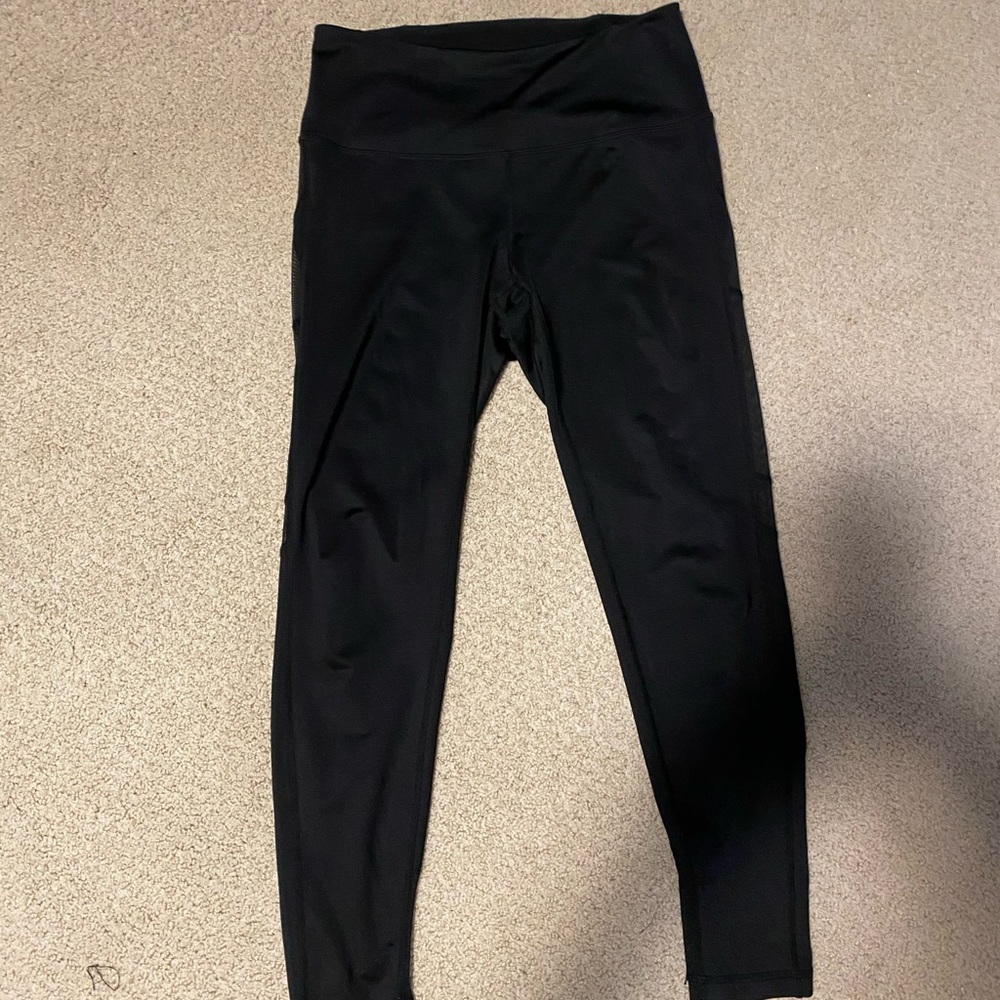 ByZelia black mesh leggings